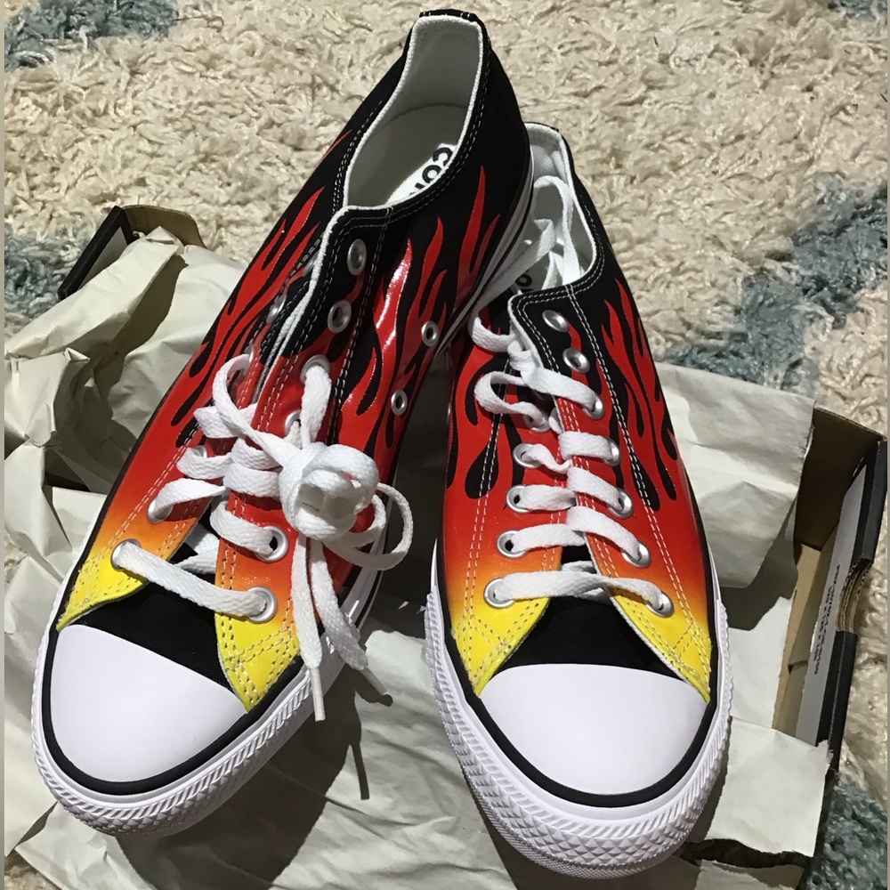 🔥Classic Flaming CONVERSE Shoes🔥